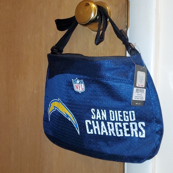 Blue Official NFL San Diego Chargers Jersey Purse - Picture 4 of 5